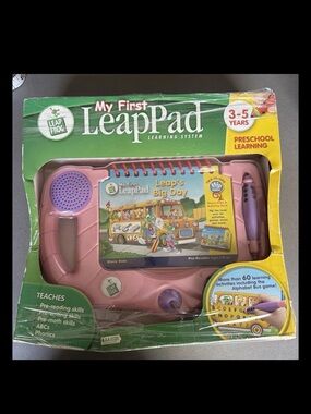LeapFrog My First LeapPad Learning System Pink New with Box Damage